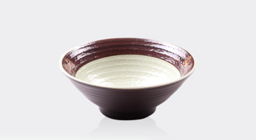 Ceramic Like Melamine Dessert Bowl