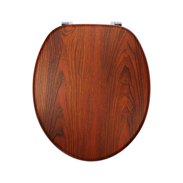 Fanmitrk MDF Toilet seat Red Ash Wooden 72-1