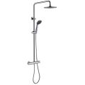 Exposed Round Thermostatic Shower Faucet Set