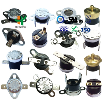 Thermal Switch Temperature Controlled On/Off KSD301 Cut Off Switch 250V 10A 0-280°C