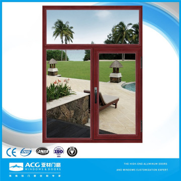 High quality surface treatment for Wooden building aluminum window