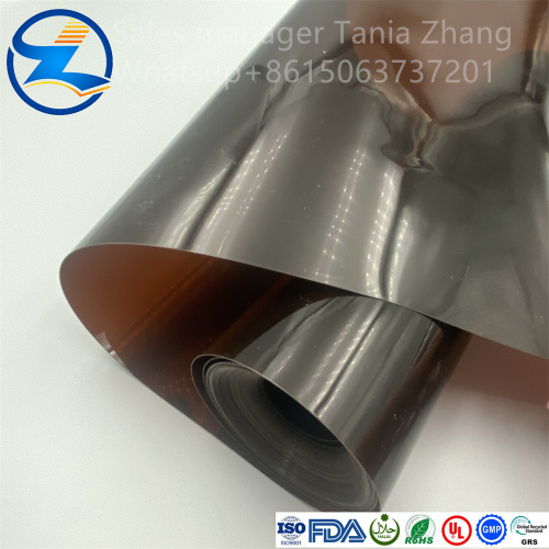 Phim PVC Brown cho bao bì dược phẩm