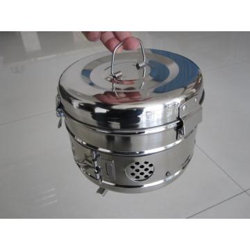 Dụng cụ phẫu thuật Thép không gỉ Sterilization Drum