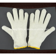 Горячие Продажа 2015 трикотажные хлопчатобумажные перчатки, перчатки поликатона, хорошее качество, рабочие перчатки,
