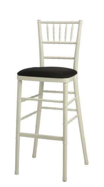 White High Bar Chair