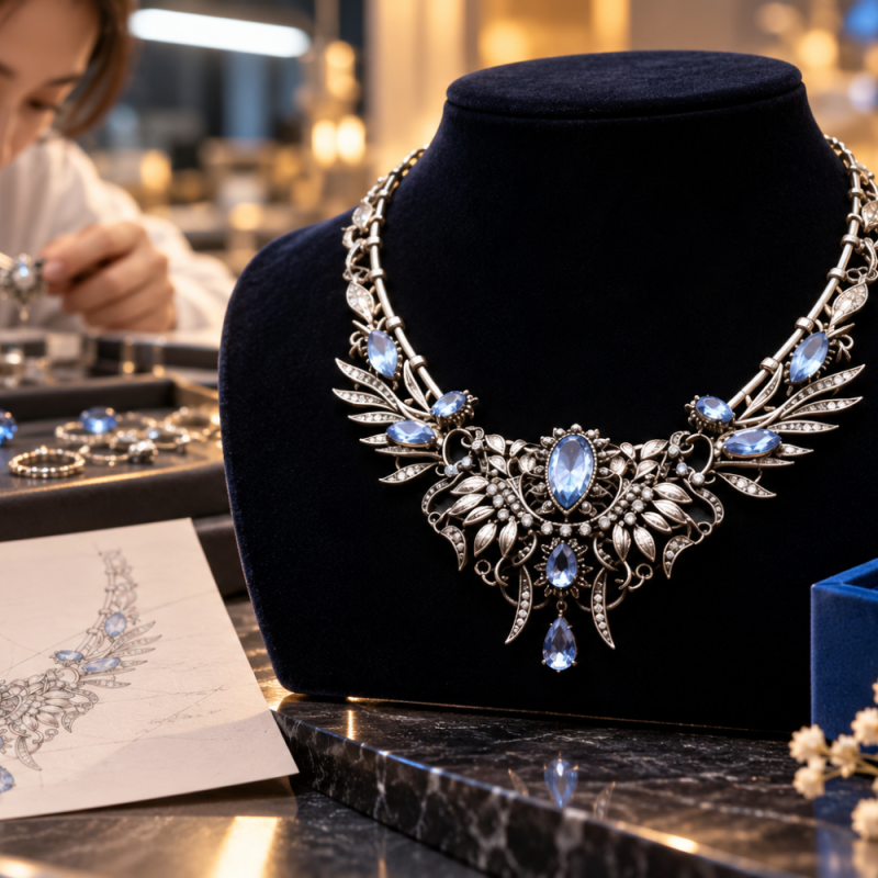 Silver Butterfly Pendant Necklace for Women Daily Wear