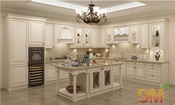 contemporary wooden modern kitchen cabinet for American and European