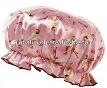 promotional shower cap pink color