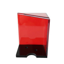 6 Deck Red Acrylic Blackjack Discard Holder