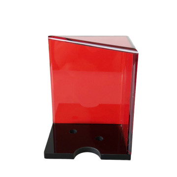 6 Deck Red Acrylic Blackjack Discard Holder