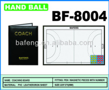 Magnetic board for handball referee using in game