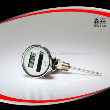 industrial digital thermometer with probe