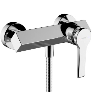 Brass shower set shower faucet shower bathroom toilet polished faucet hot and cold