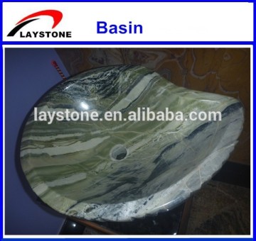 green granite wash basins size