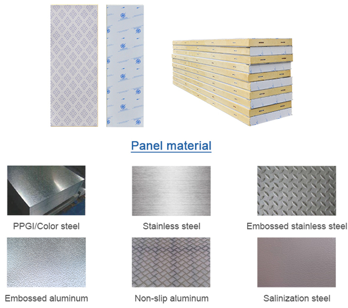 paneles sándwich para cámara frigorífica sandwich panels for cold room