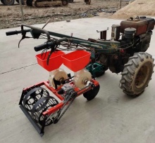 2 Rows Peanut Planting Machine for Walking Tractor - Seeder Planter