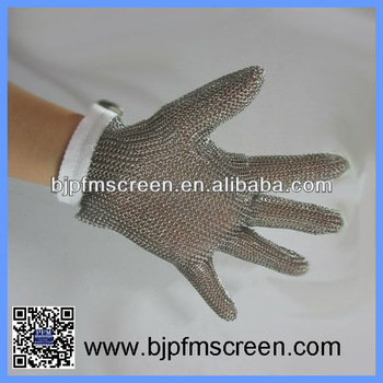 Stainless Steel Safety Chainmail Gloves