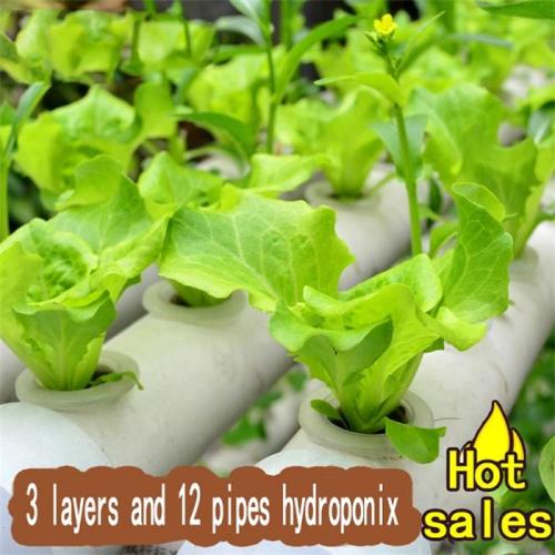 PVC Pipes Indoor Grow Kit NFT Hydroponic System