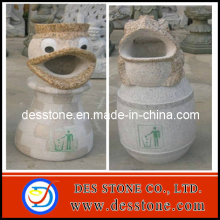 Yellow Stone Yellow Caving with Garbage Sculpture (DES-SH015)