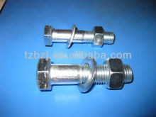 zinc plated Hex bolt Hex Nut