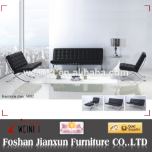 European style replica modern leather barcelona chair