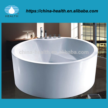 clear acrylic bathtub with drainer DE-01