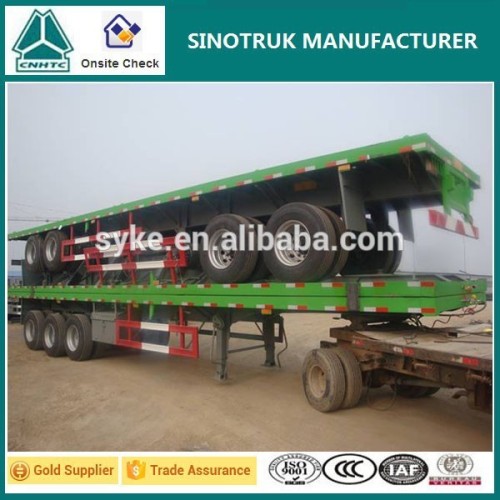 40 Ton Heavy Duty Tri-axle Container Semi Trailer with CCC Certificate