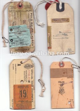 clothing kraft paper hangtag