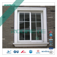 UPVC casement window with mosiquote net ,sliding UPVC window for building