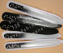 glass nail files with diamond