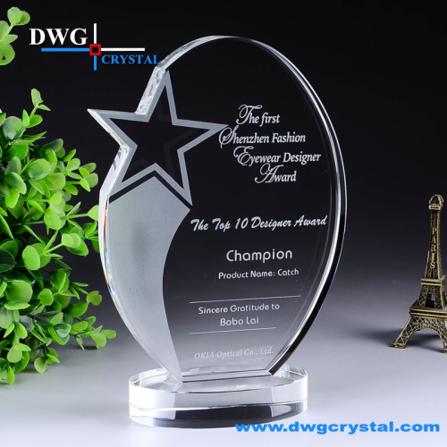 Award  Crystal plaques , Crystal Awards and Trophies