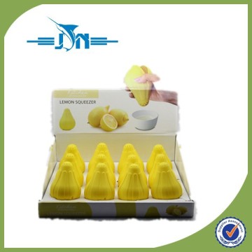 multifunction lemon squeezer with silicone handles