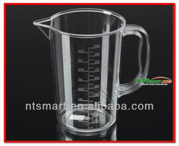 PC measuring cup with handle