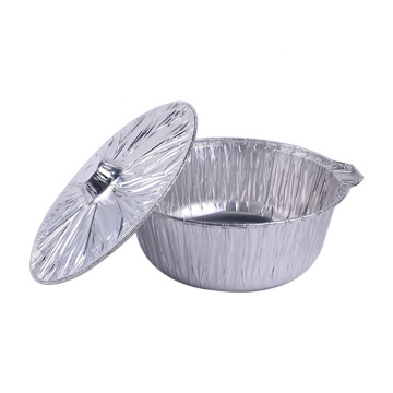 Pot de papier d&#39;aluminium jetable de 10 pouces