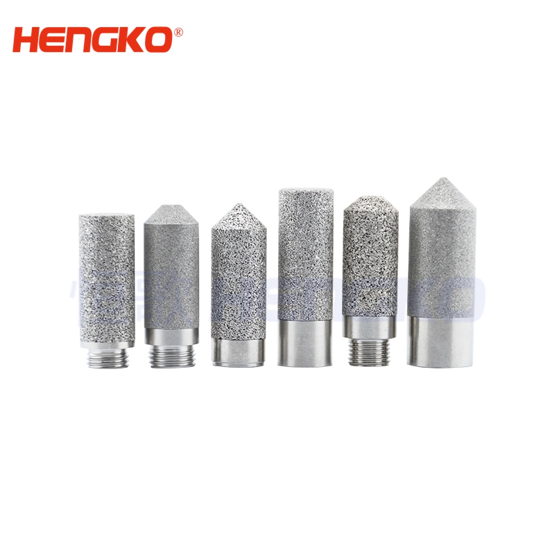 Sintered porous ss stainless steel gas analyzer protection housing shell  dew point sensor for infrared sensor