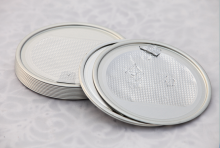 aluminum foil seal lid easy open end
