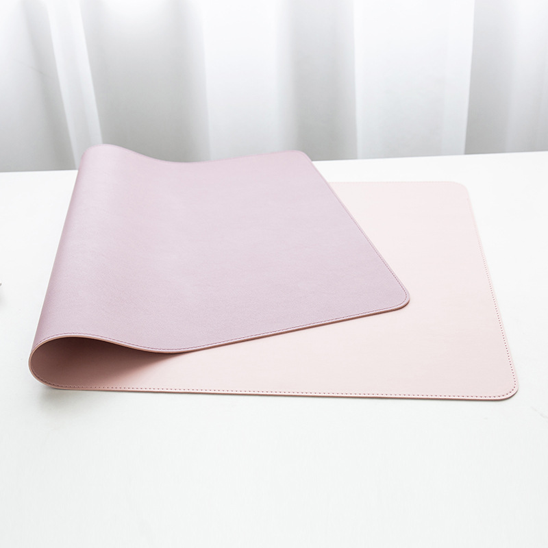 Waterproof Leather Desk Writing Pad Large Mouse Mat for Office