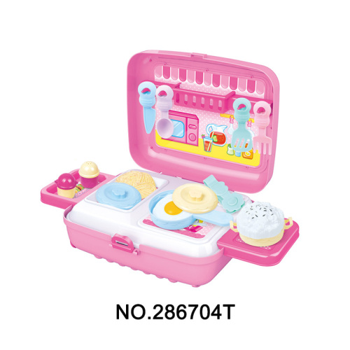 Kitchen and Painting Play Set Cooking Toys