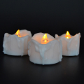 Gotas de bateria LED Vela Tealight vela