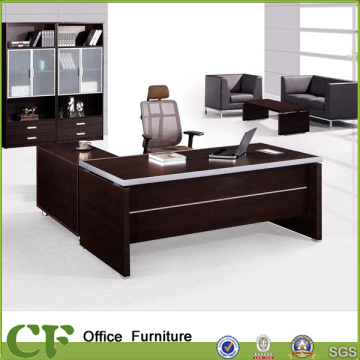 45 mm table panel ergonomical classic office executive table furniture with side table