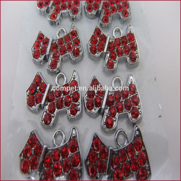 Hot Sale Dog Shaped Pendant, Crystal Rhinestone Dog Shaped Pendant