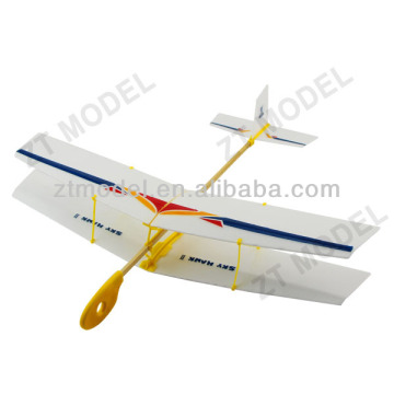 Toy Hand Launch Biplane Model