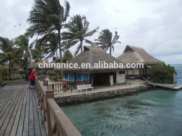 Mexican rain cape synthetic plastic thatch roof