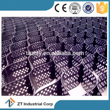 road construction material honeycomb gravel stabilizer geocell