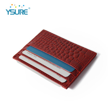 High Capacity Pu Leather ID Credit Card Holder