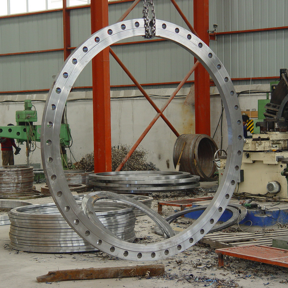 Large Diameter Customized High Strength Flat Welding Stainless Steel Pipe Flange