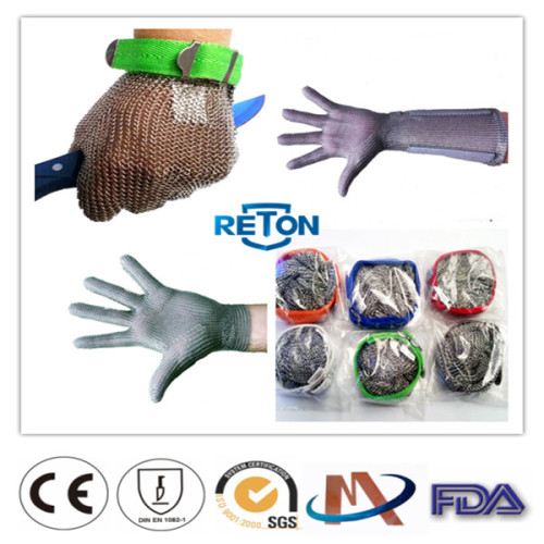 Chain Mail Gloves/Ring Mesh Gloves/Metal Safety Gloves