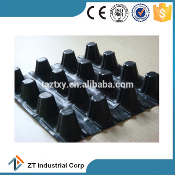 high quality HDPE single side dimple green roof drainage panel