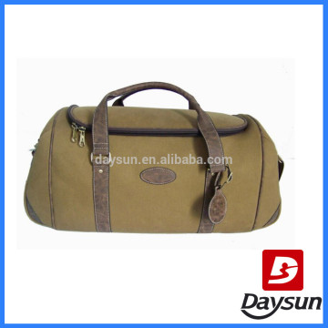 Canvas and Imitation Leather Travel Bag mens canvas leather travel bag