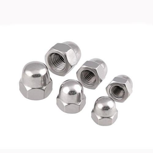 Kacang Tutup Kubah Stainless Steel DIN1587